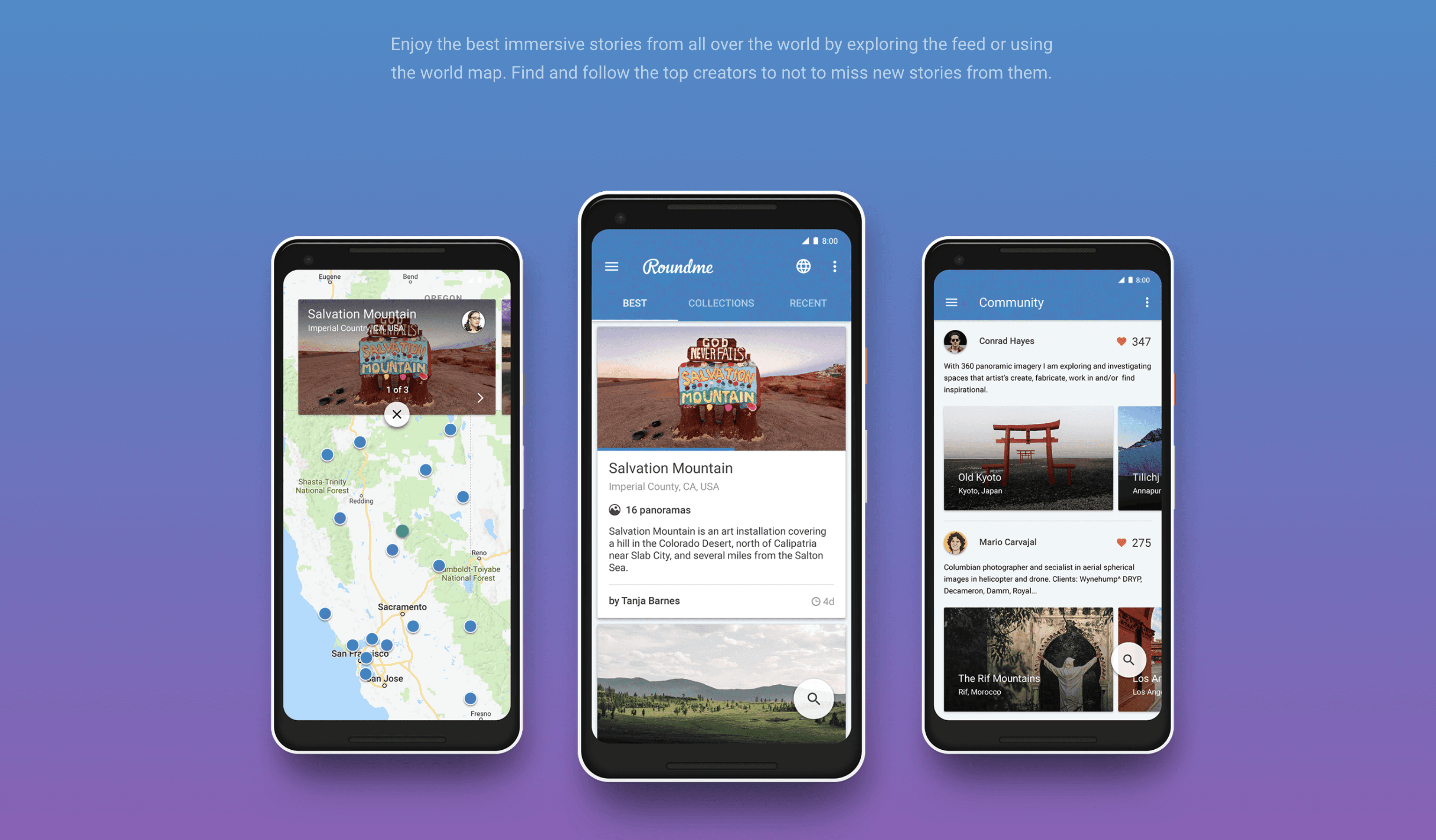 Roundme Mobile Navigation